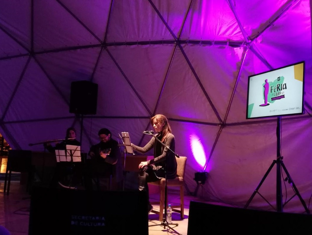 Recital de poesía en la Feria del Libro y el Conocimiento (Córdoba, 8/9/19)