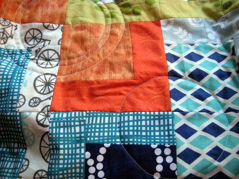 Quilty Habit Overlapping Circles Machine Quilting Tutorial