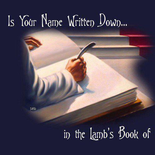 @Jesus Lamb book Of Life
