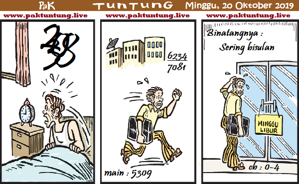 Gambar Kode Syair Pak Tuntung Minggu 20 Oktober 2019