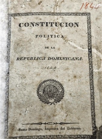 Constitución Dominicana del 6 de noviembre de 1844 Constitución Dominicana del 6 de noviembre de 1844