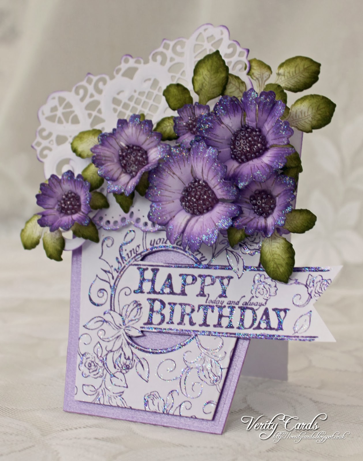 Verity Cards: Birthday Flowers