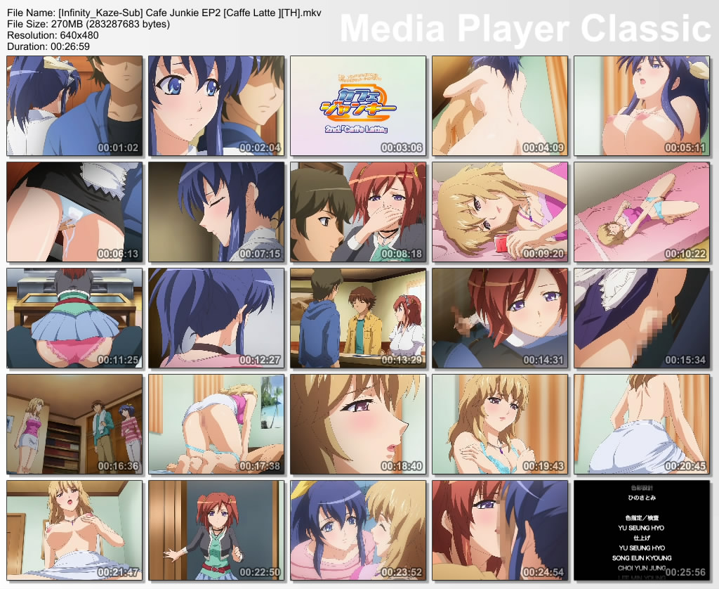H Anime Cafe Junkie Sub Thai Ep01 02 H Anime Ecchi anime 2019 online free. ghead com
