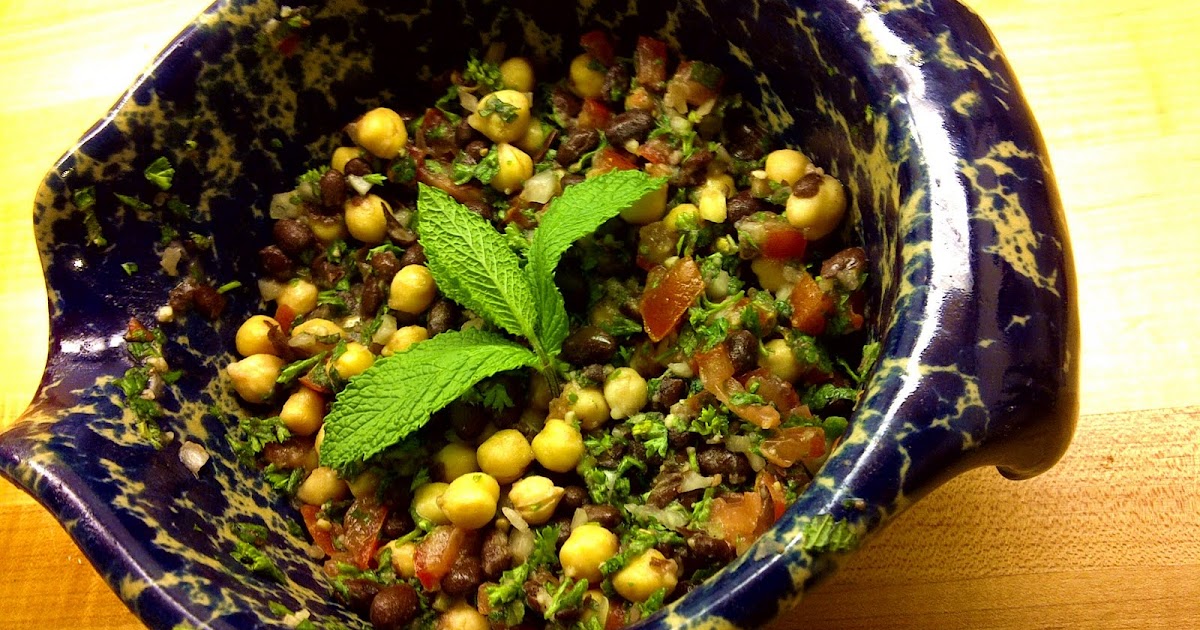 Hoecakes and Cocktails Balela (AKA Trader Joe's Mediterranean Bean Salad)