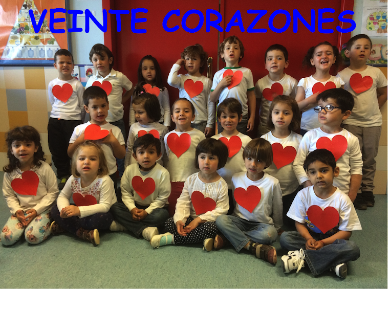       Veinte corazones