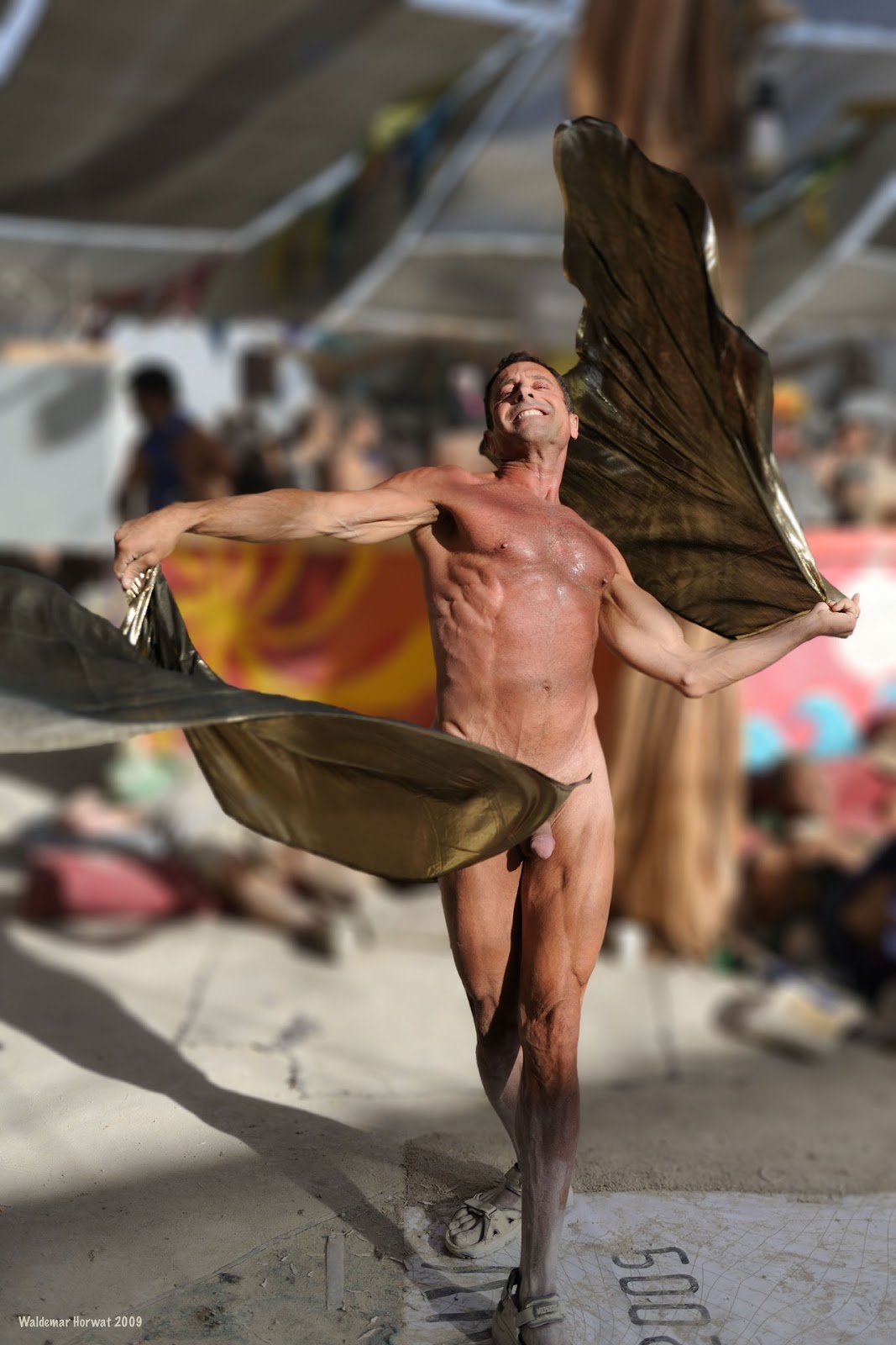 The Nude At Burning Man Festival