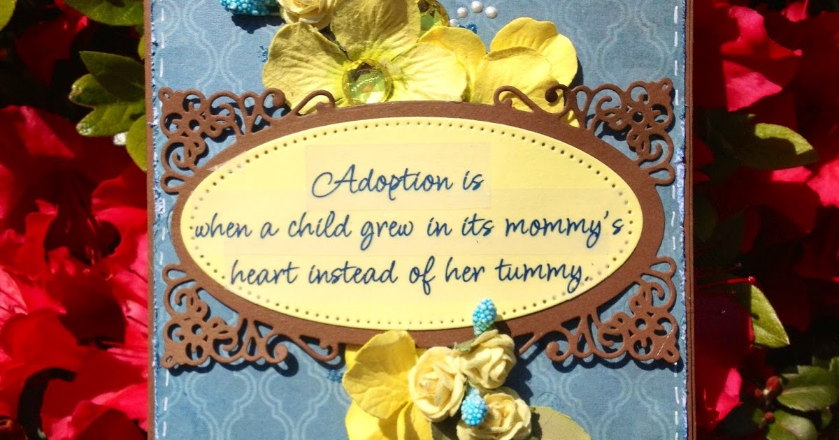 Paper World Mother's Day Card for Adoptive Mother