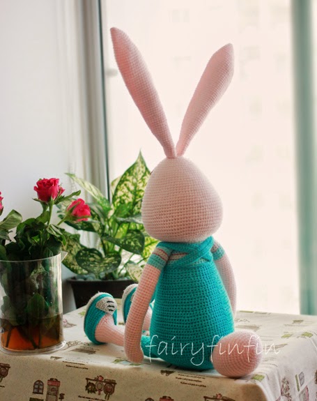 FairyFinFin: Cute Crochet Long Ears Long Legs Long Arms ...