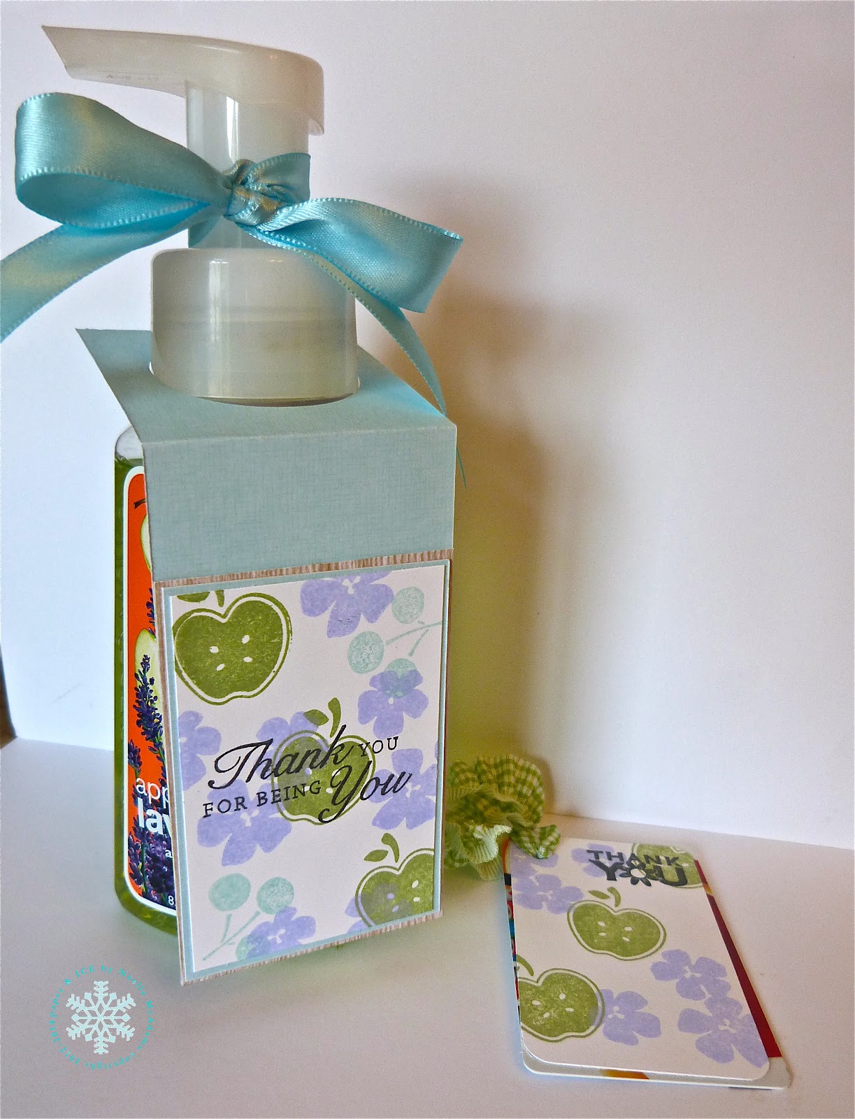 paper & ICE Teacher Gifts (Bath and Body Works hand soap with