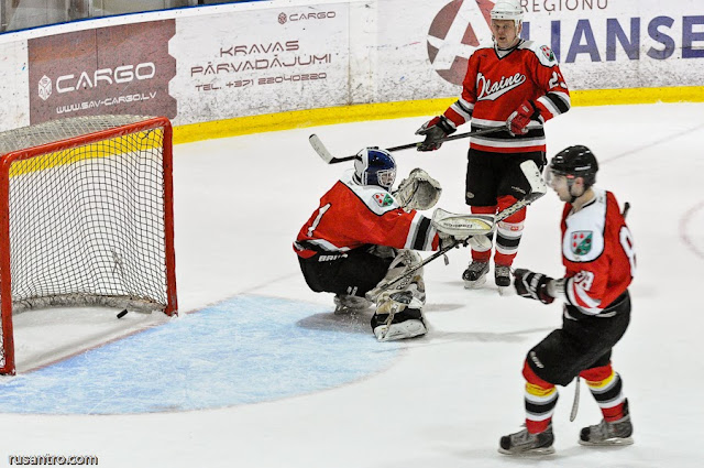 EHL RZ divīzija play off Tērvete Olaine