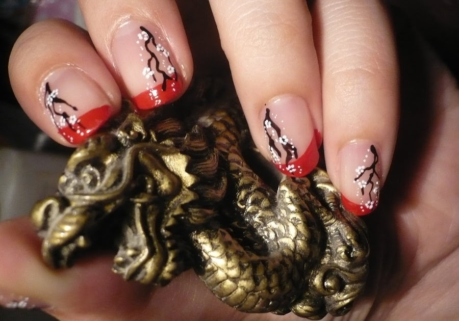 ACRYLIC NAILS: Chinese nail designs-Acrylic Nails