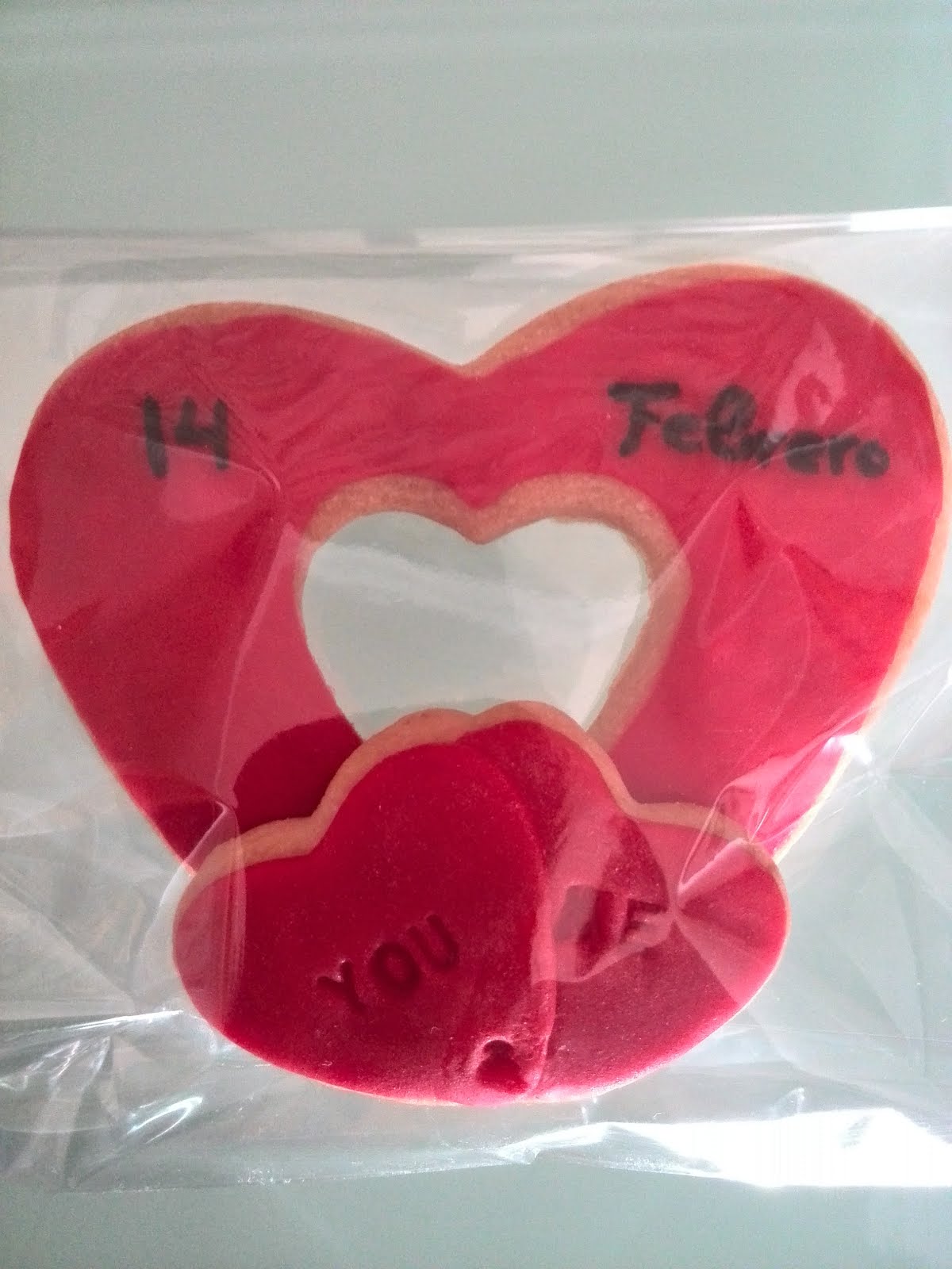 Galleta San Valentín