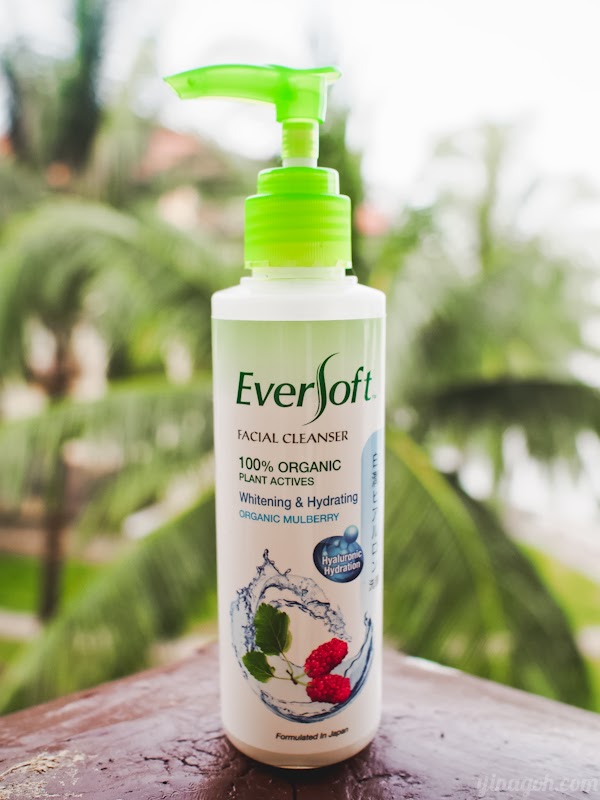 Review/Giveaway EVERSOFT Organic Mulberry Liquid Facial Cleanser