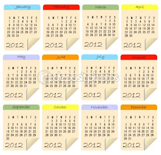 2012 Printable Calendar  Holidays on 2012 Printable Calendars And Holidays