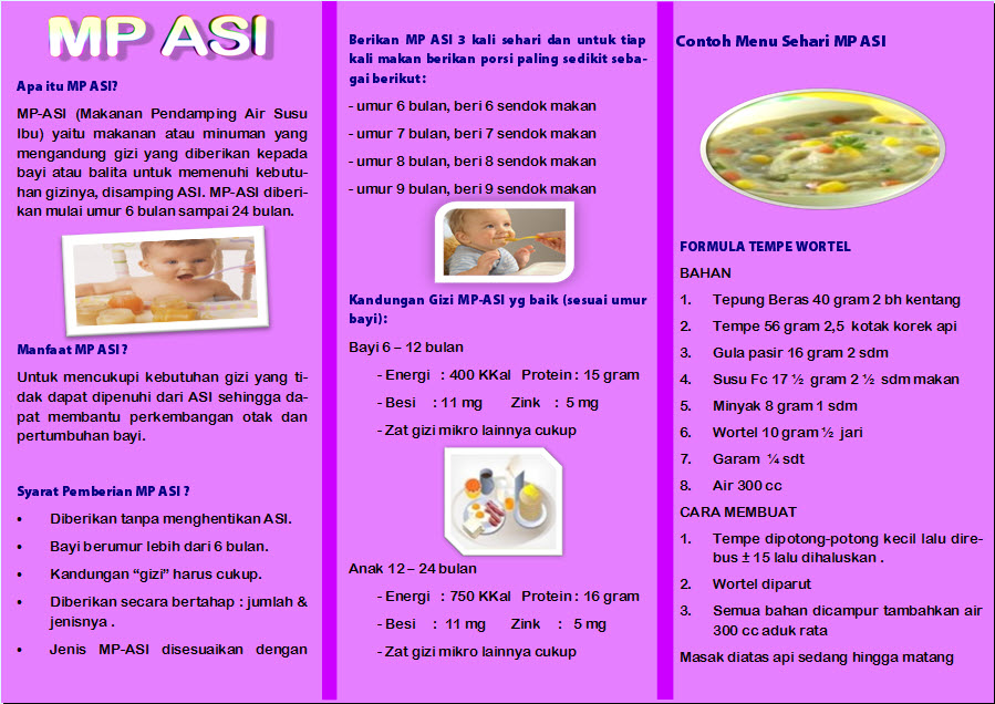 Makanan Untuk Pendamping ASI ANAKKALIMANTAN