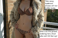 Whore in Leopard Bikini