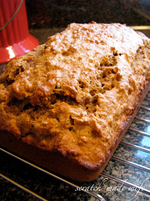 healthy banana bread