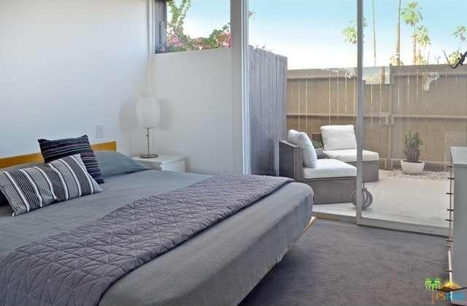 The Krisel Connection Ocotillo Lodge Midcentury Modern Condominium For Sale Palm Springs, CA