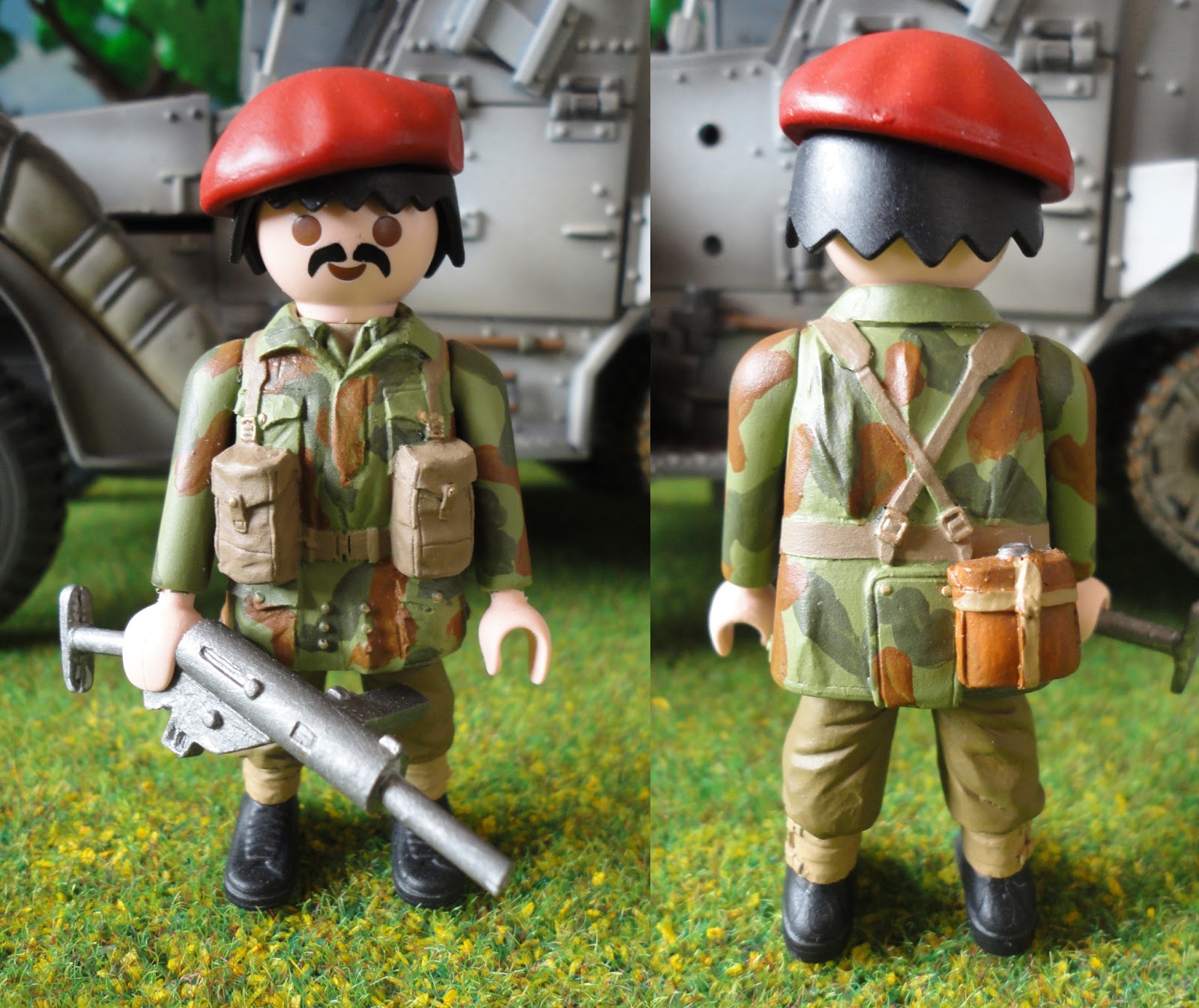 WW2 Playmobil Para+britanique