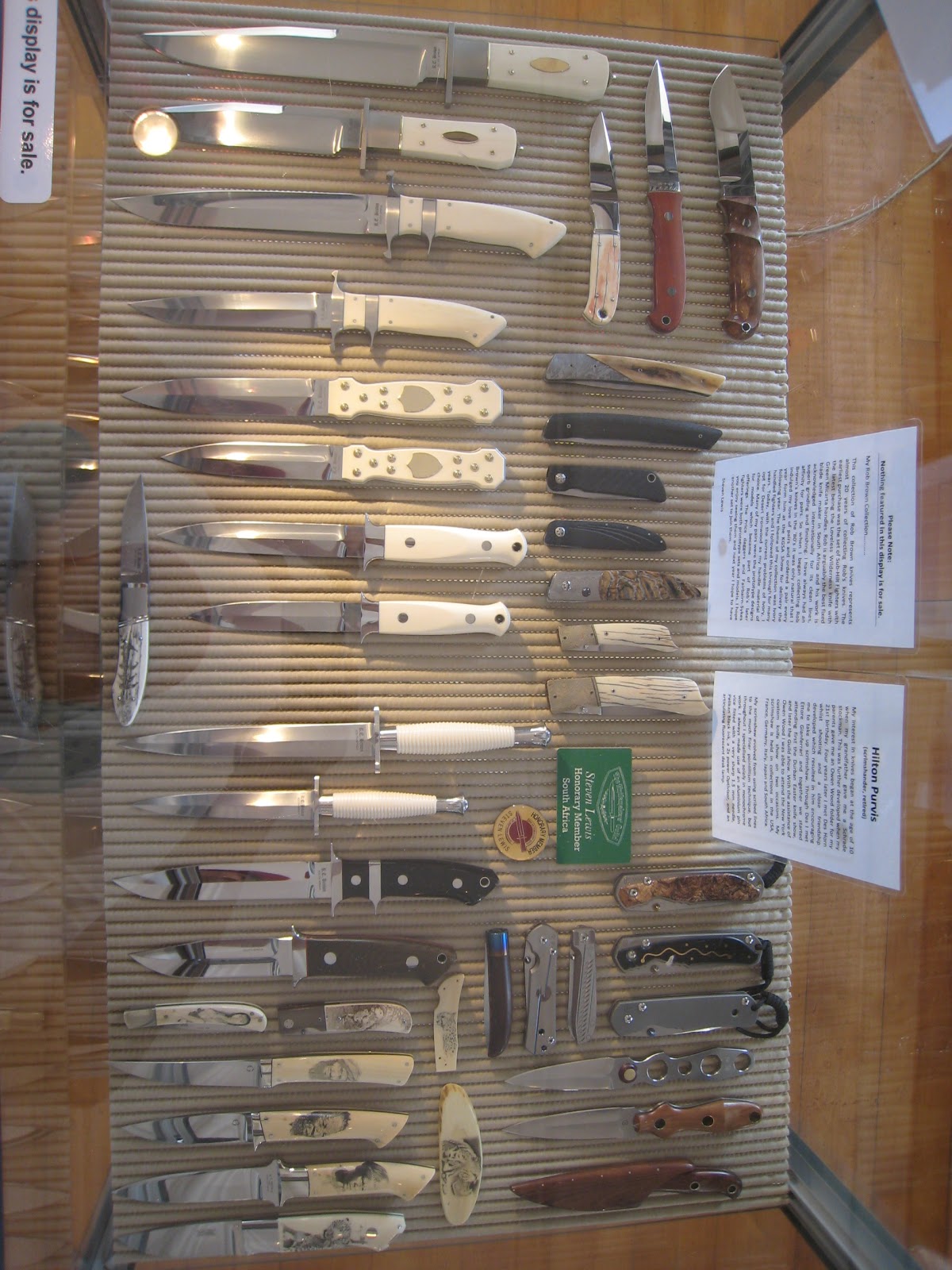 Dora 9 Diecast Cape Knife Makers Guild Expo.