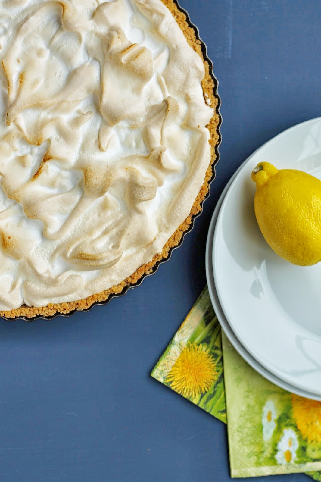 Good Food, Shared Biscuit Base Lemon Meringue Pie