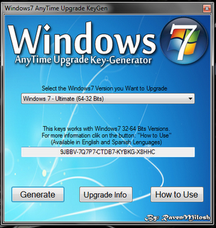 windows 7 anytime upgrade key ultimate