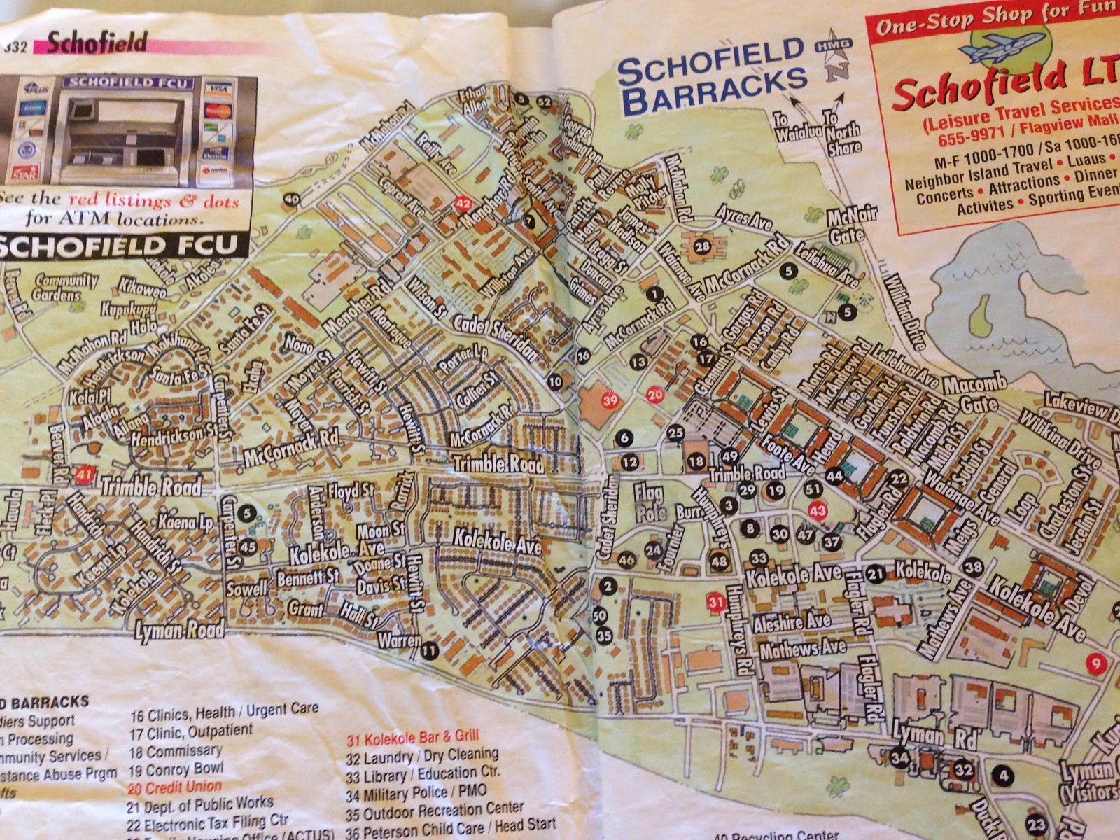 Aloha Military Life The trip to Schofield