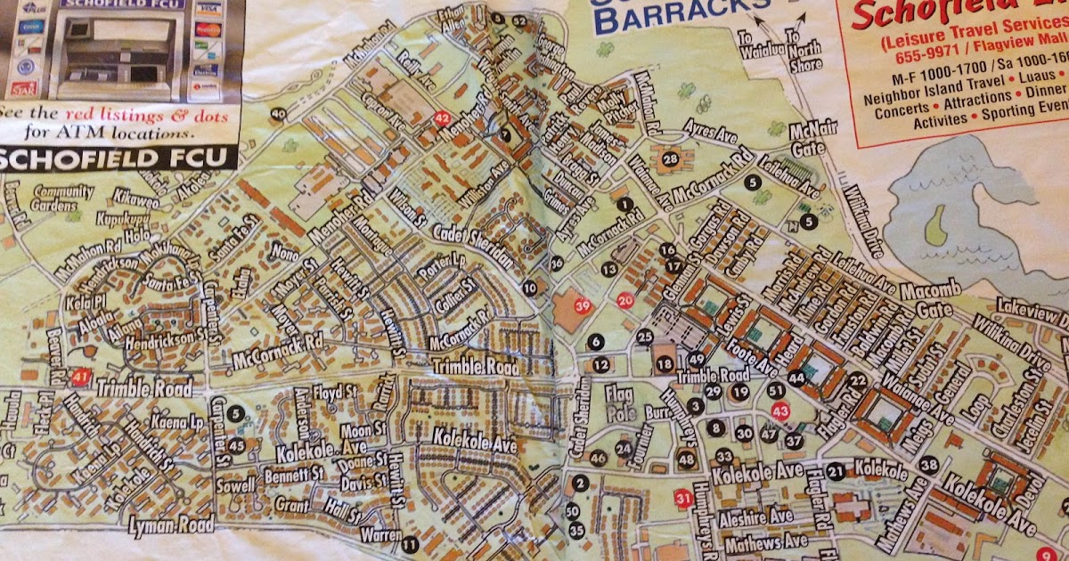 Aloha Military Life The trip to Schofield