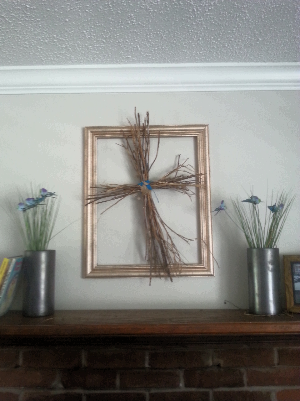 DIY FREE Cross hanging