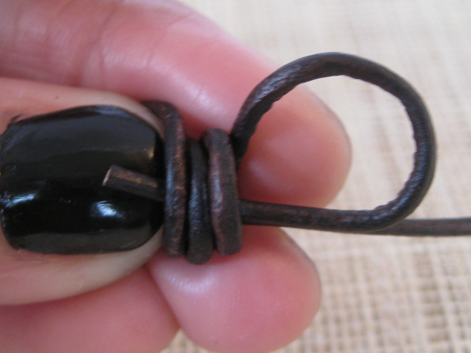 Imprintalish The Barrel Bead Knot Tutorial with Maria PinkCamelia!