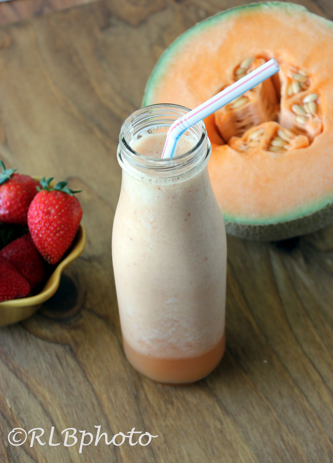 The Curious Country Cook Cantaloupe Smoothie