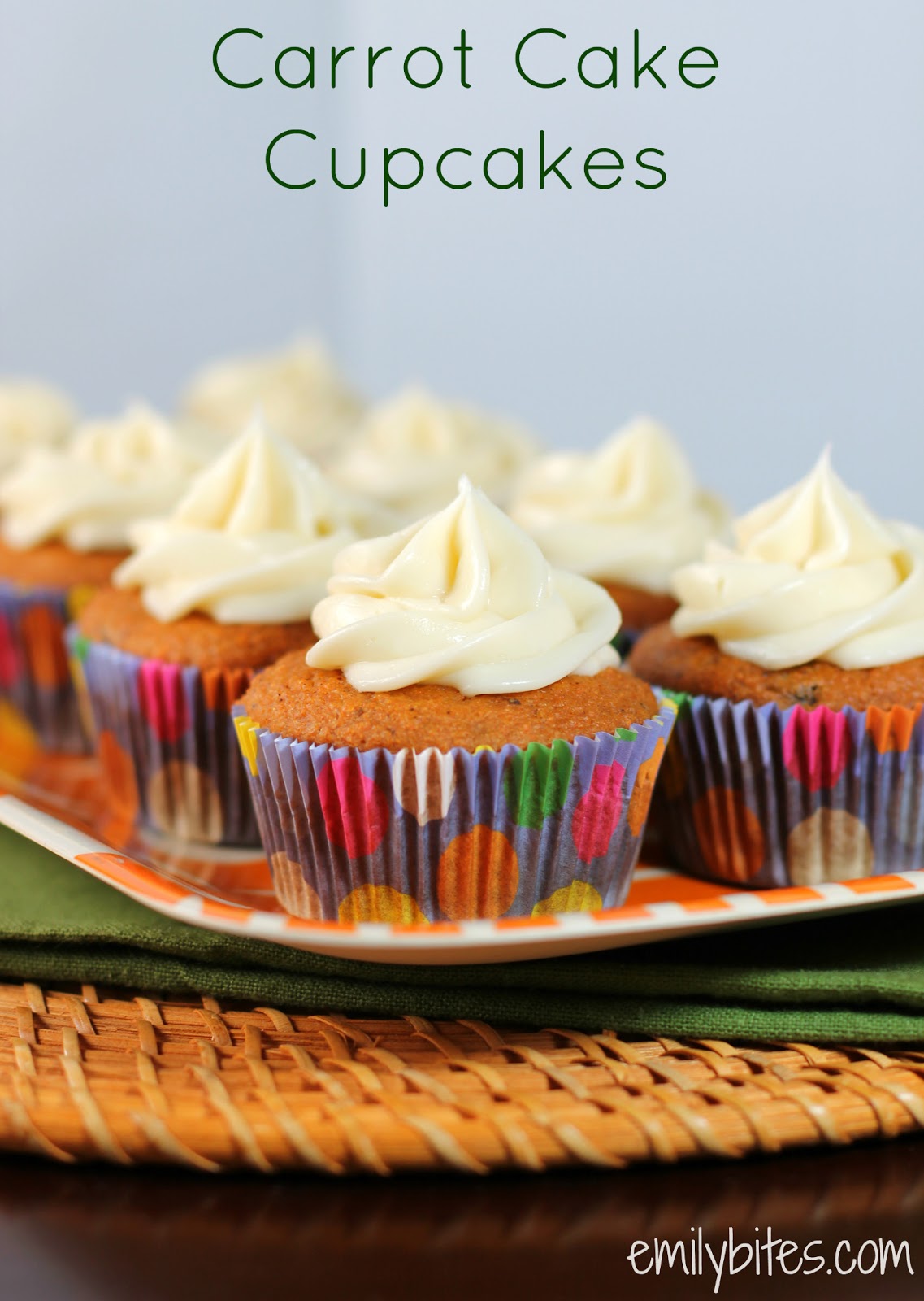 Carrot Cake Cupcakes