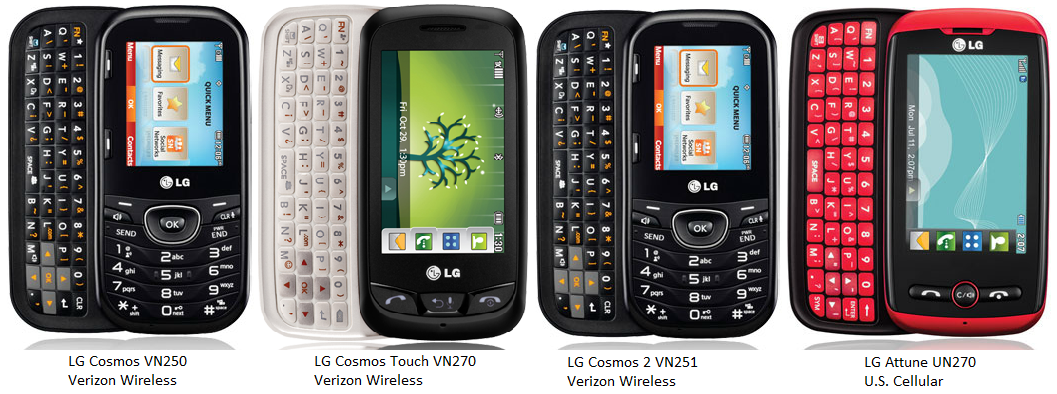 operating system for lg cosmos