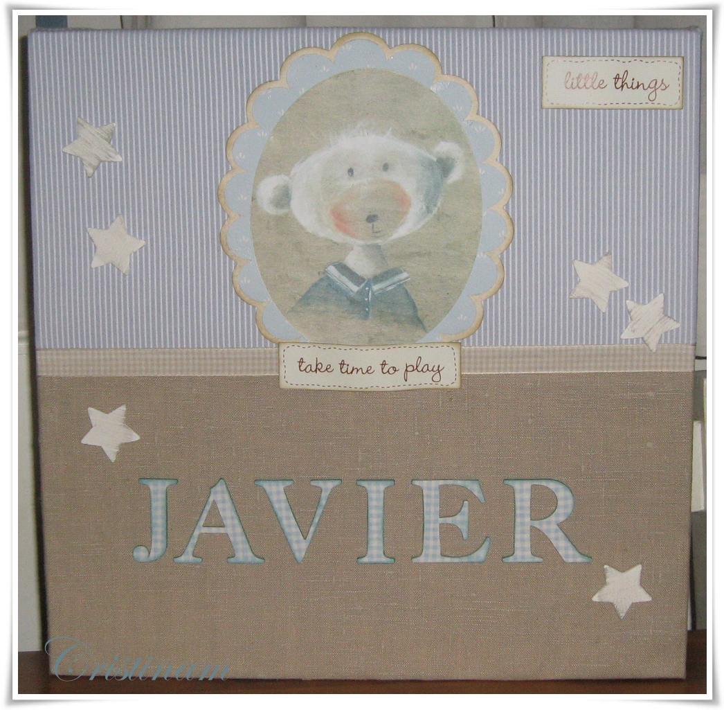 Un rincón de mi: Cuadro para Javier