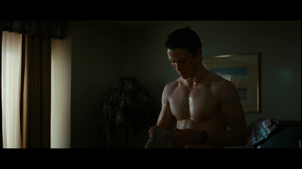 Jonathan Tucker - Shirtless & Barefoot in "The Ruins" .