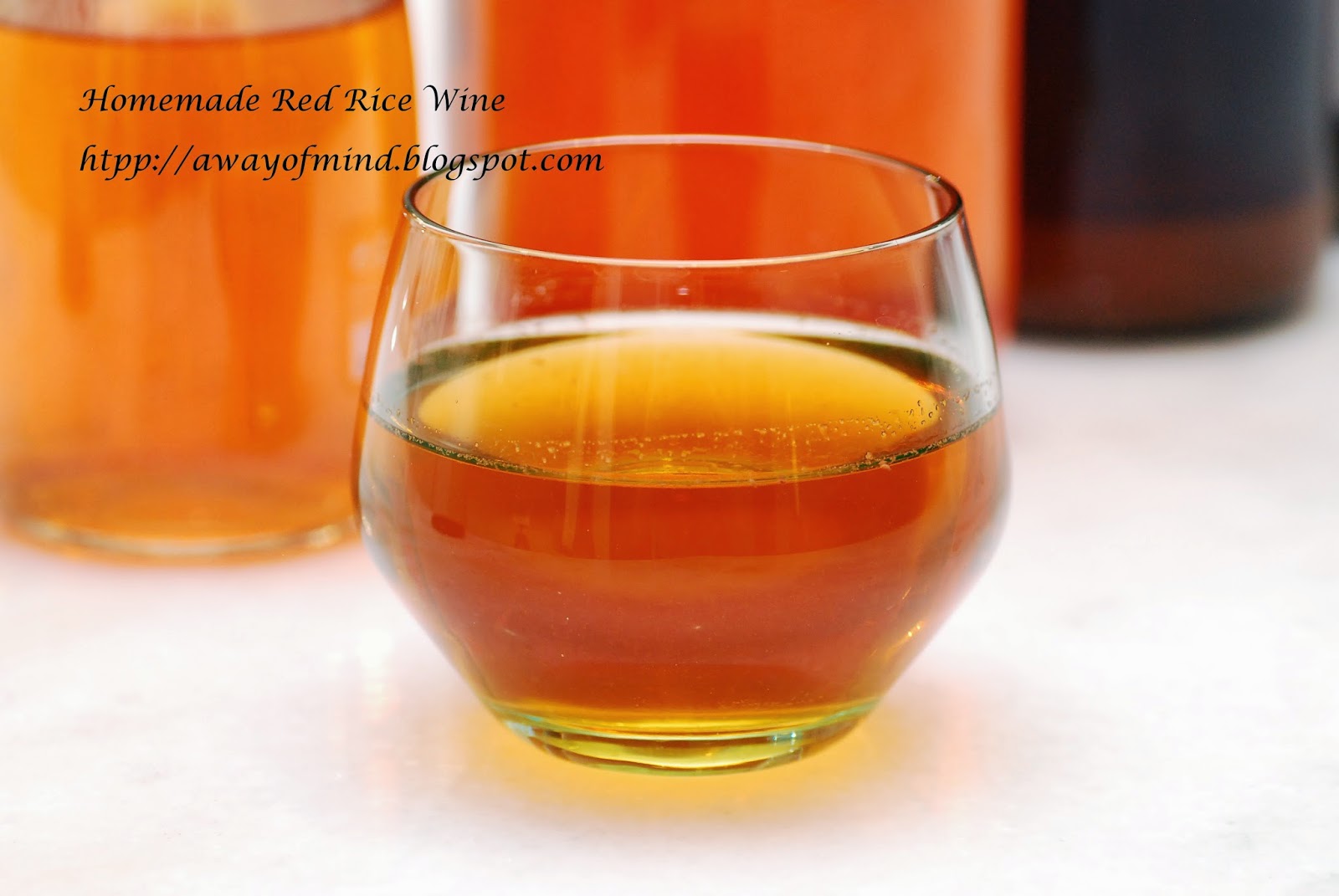 Awayofmind Bakery House Homemade Red Rice Wine 红糟米酒