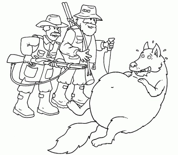 Historia Da Chapeuzinho Vermelho Desenhos Para Colorir