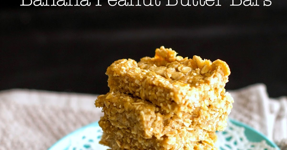 Grain Crazy Peanut Butter Banana Bars (protein)