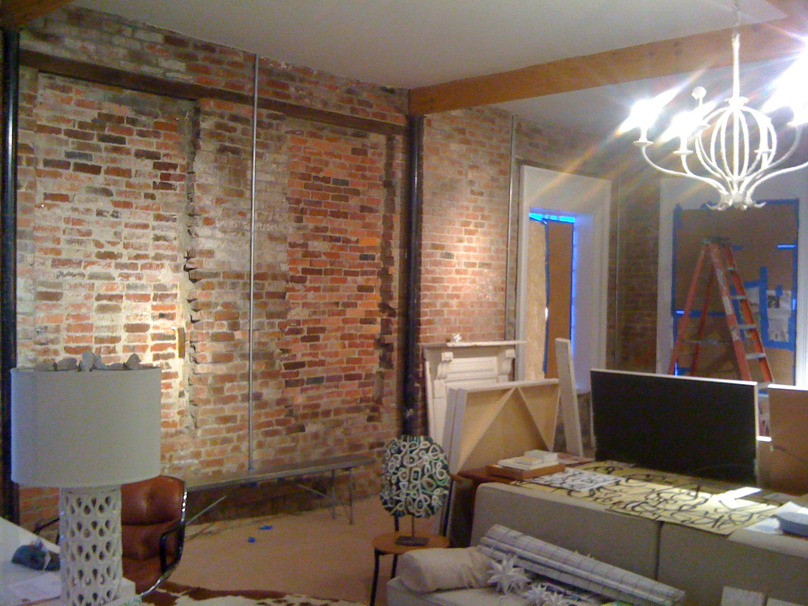 hd-wallpapers-hd: White Brick Effect Wallpaper