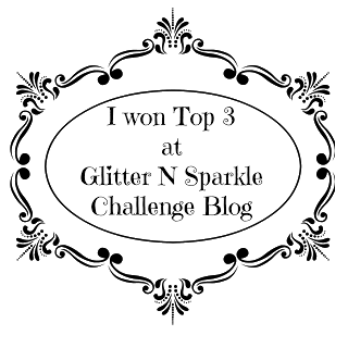 I Won Top 3 at Glitter and Sparkle