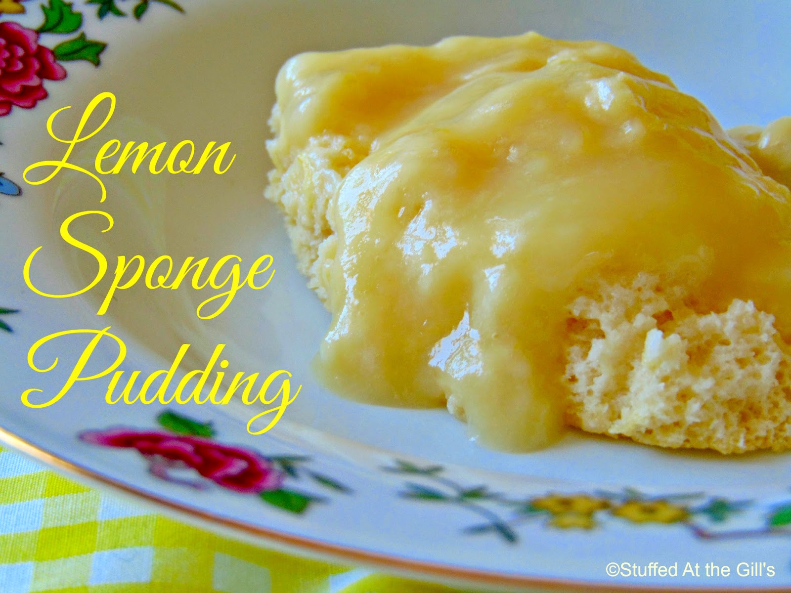 Lemon Sponge Pudding