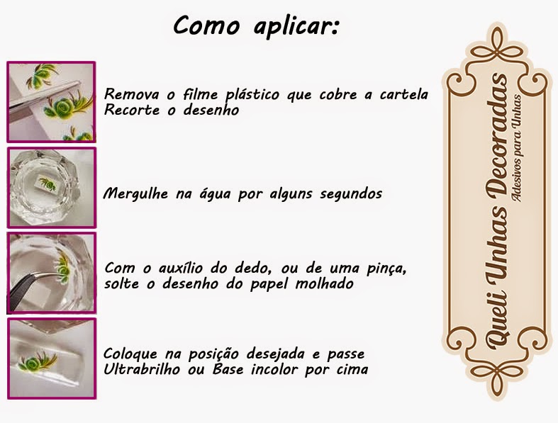 Adesivo Película Unha Decorada Kit 20 Cartelas Frete Eu Amo Artesanato Unicornio ~ Adesivo Película Unha Decorada Kit 20 Cartelas Frete