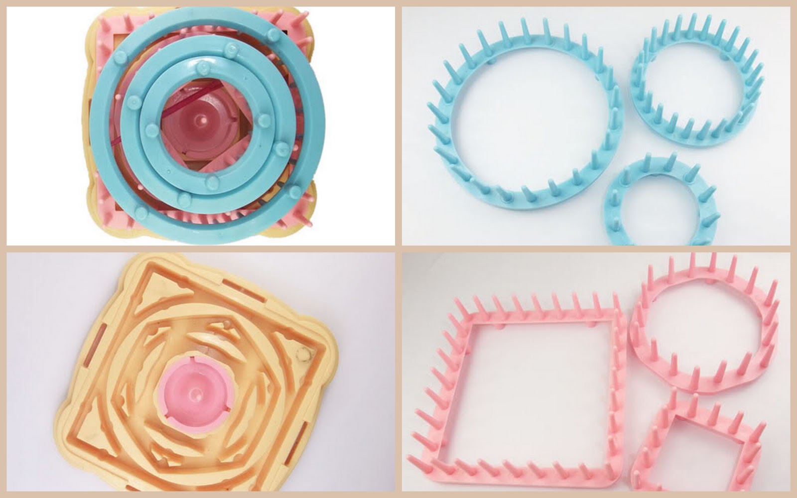 Crochet.is.Fun Tutorial How to make a simple flower using flower loom