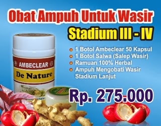 obat wasir stadium 4