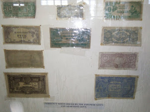 Currency notes printed by  I. N. A.