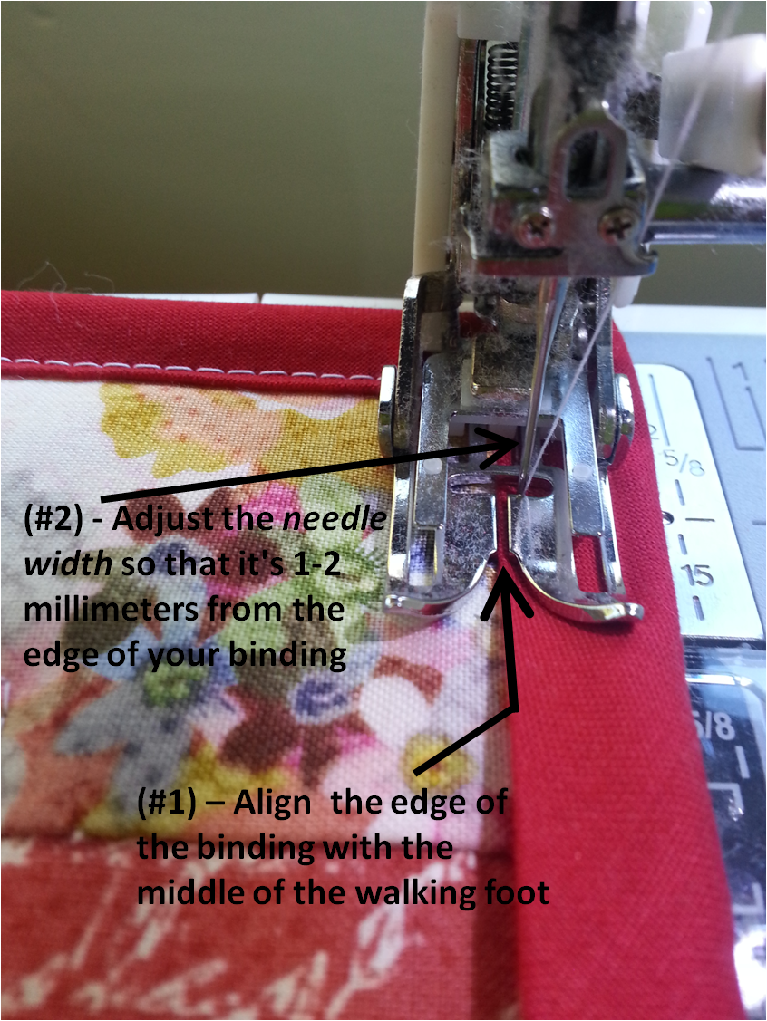Machine Binding Tutorial Quilting In The Rain