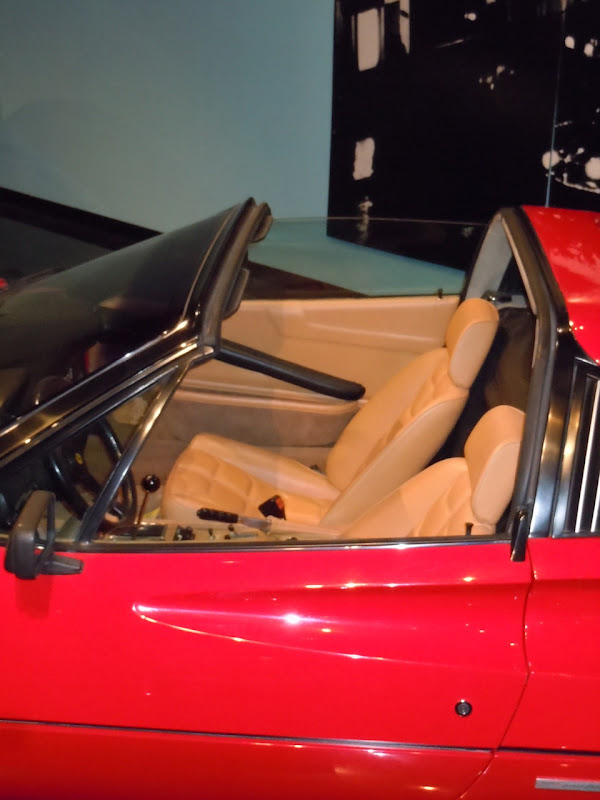 Magnum PI 1982 Ferrari interior