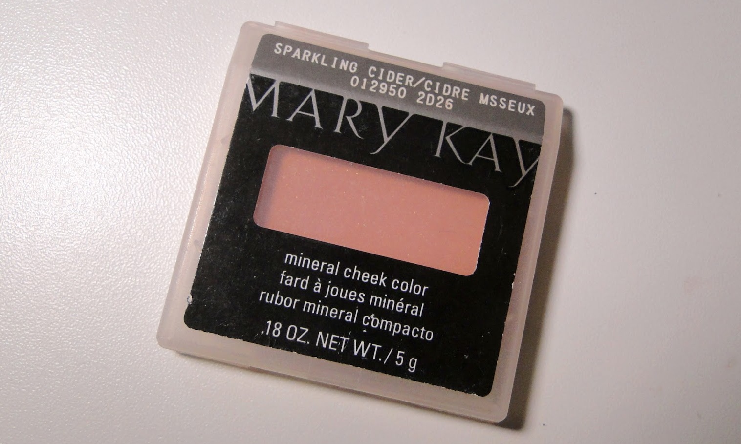 Blush Mineral Sparkling Cider Mary Kay Bonitinha é Feia Arrumadinha