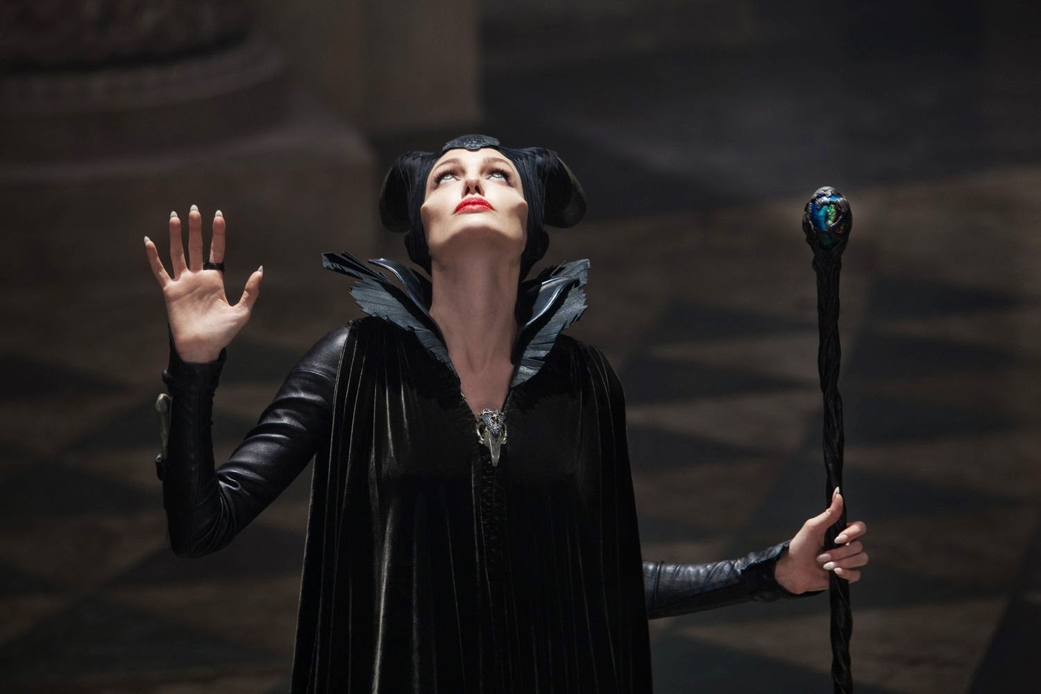 GeekMatic! Angelina Jolie is the iconic villain Maleficent!
