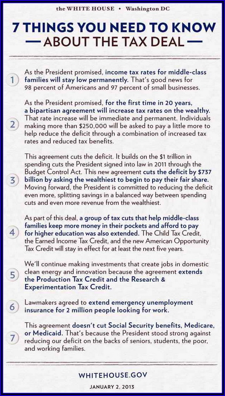 Income Tax Relief Obama Income Tax Relief